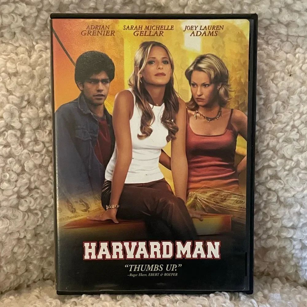 HARVARD MAN Sarah Michelle Gellar Movie DVD